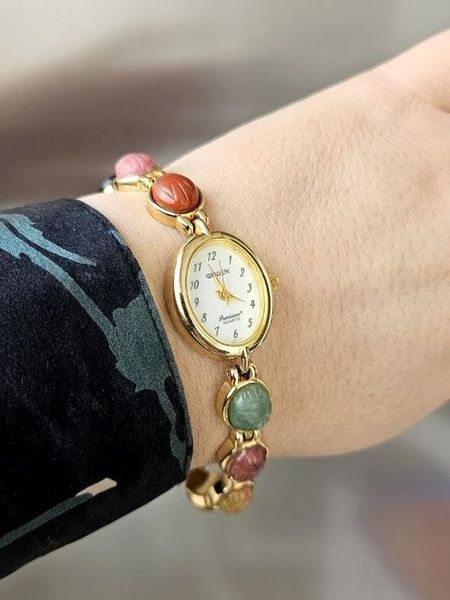 Годинник зі скарабеями W10008 фото