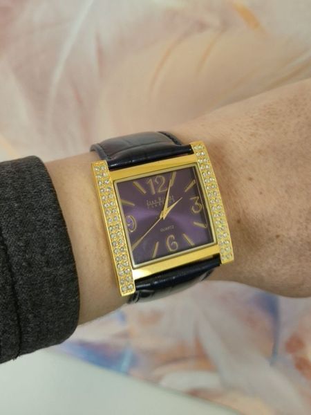 Яскравий синій годинник W10003 фото