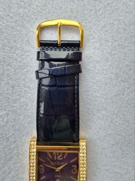 Яскравий синій годинник W10003 фото