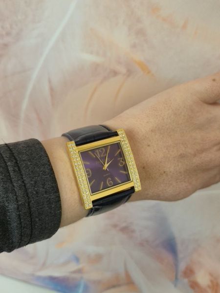 Яскравий синій годинник W10003 фото