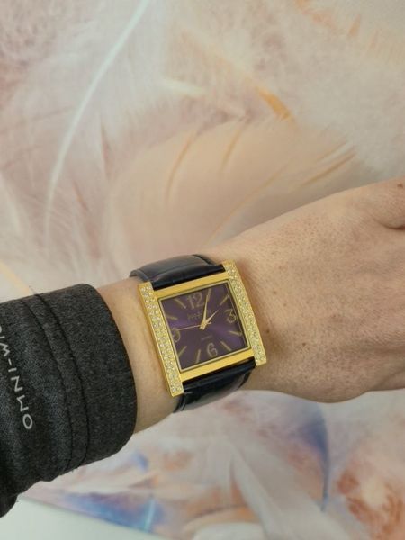 Яскравий синій годинник W10003 фото