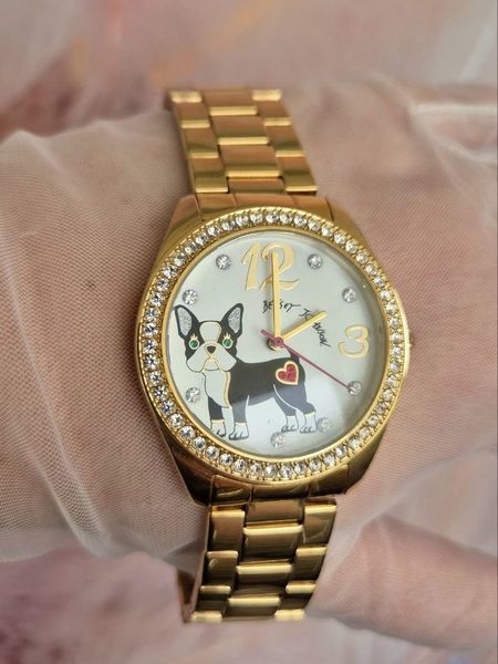 Годинник для любительок собак W10006 фото